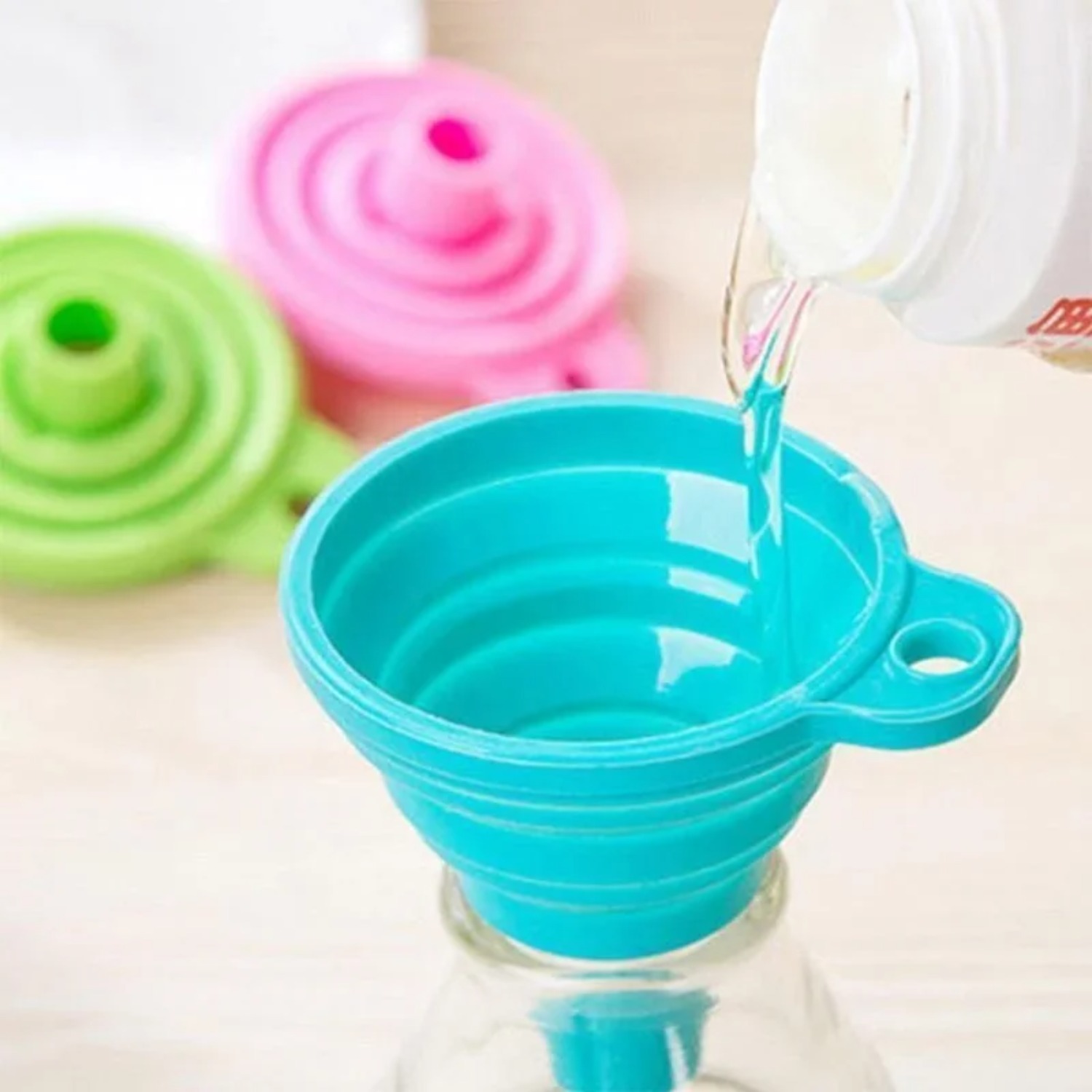 1Pc Food Grade Silicone Foldab - огляд і ціна Baking Powder Kitchen