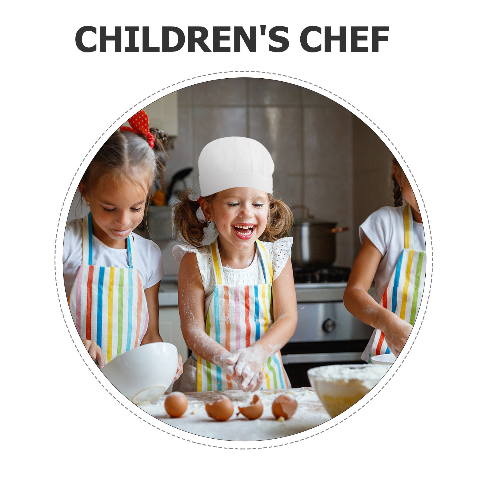 15Pcs Kids Chef Hats Disposabl - огляд і ціна Baking In Kitchen