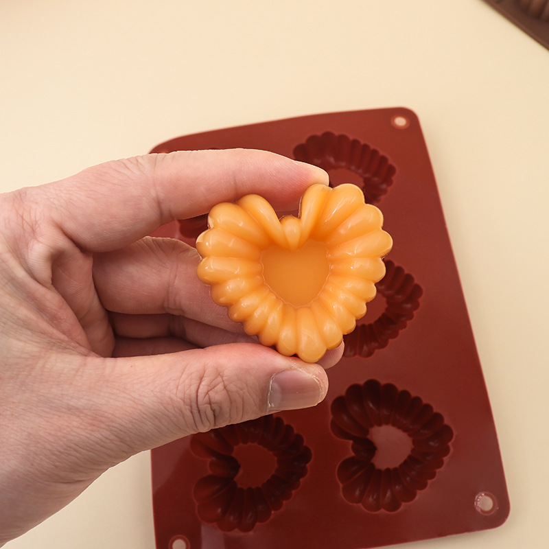 Heart-shaped Silicone Chocolat - огляд і ціна Kitchen Tools In Baking