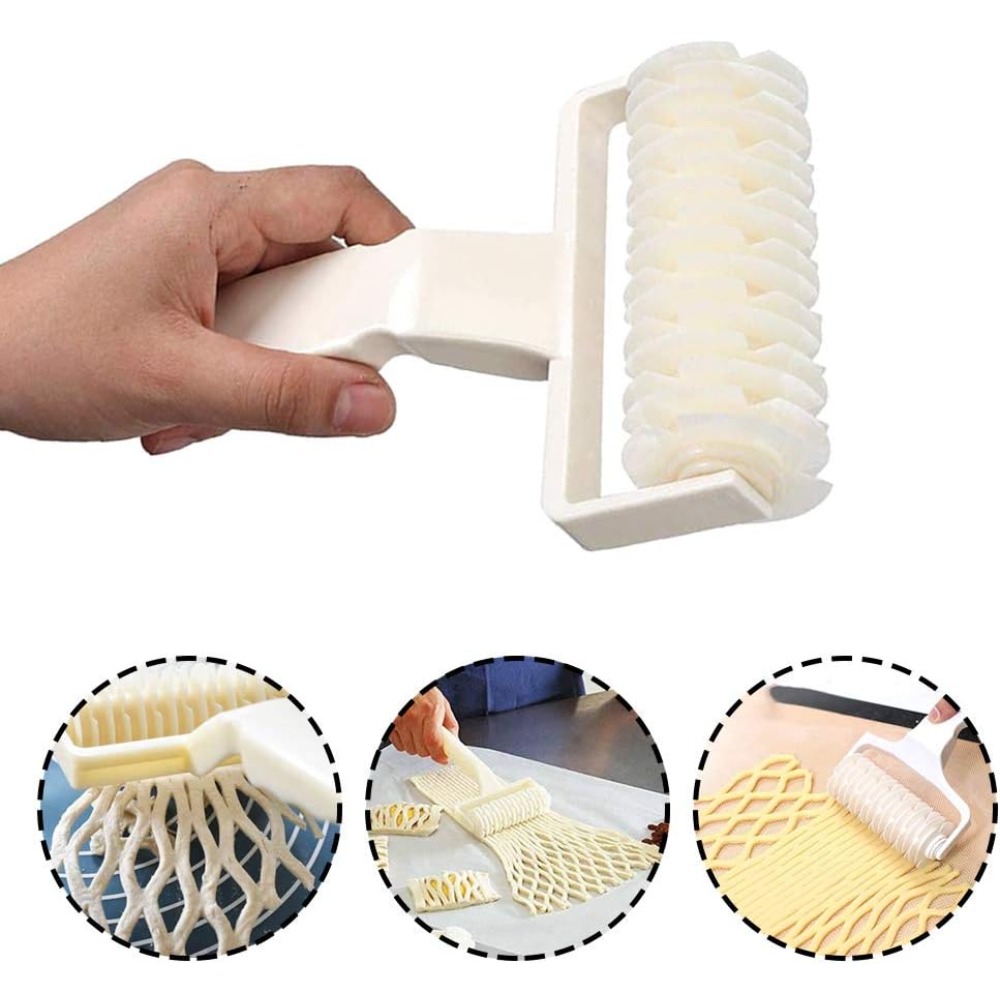 2Pcs Pastry Lattice Roller Cut - огляд і ціна Kitchen Roller Baking