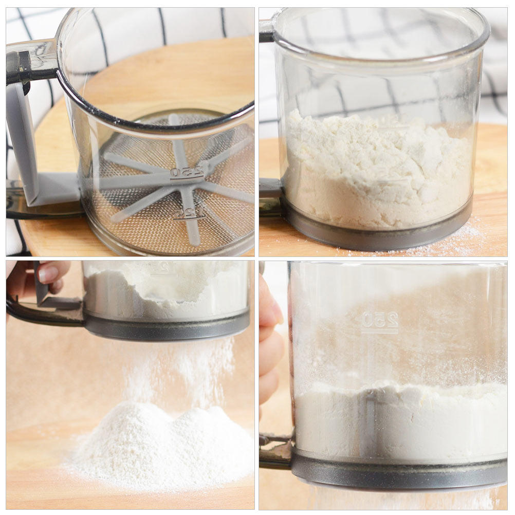 Handheld Flour Sifter Mesh Sie - огляд і ціна Baking Powder Kitchen