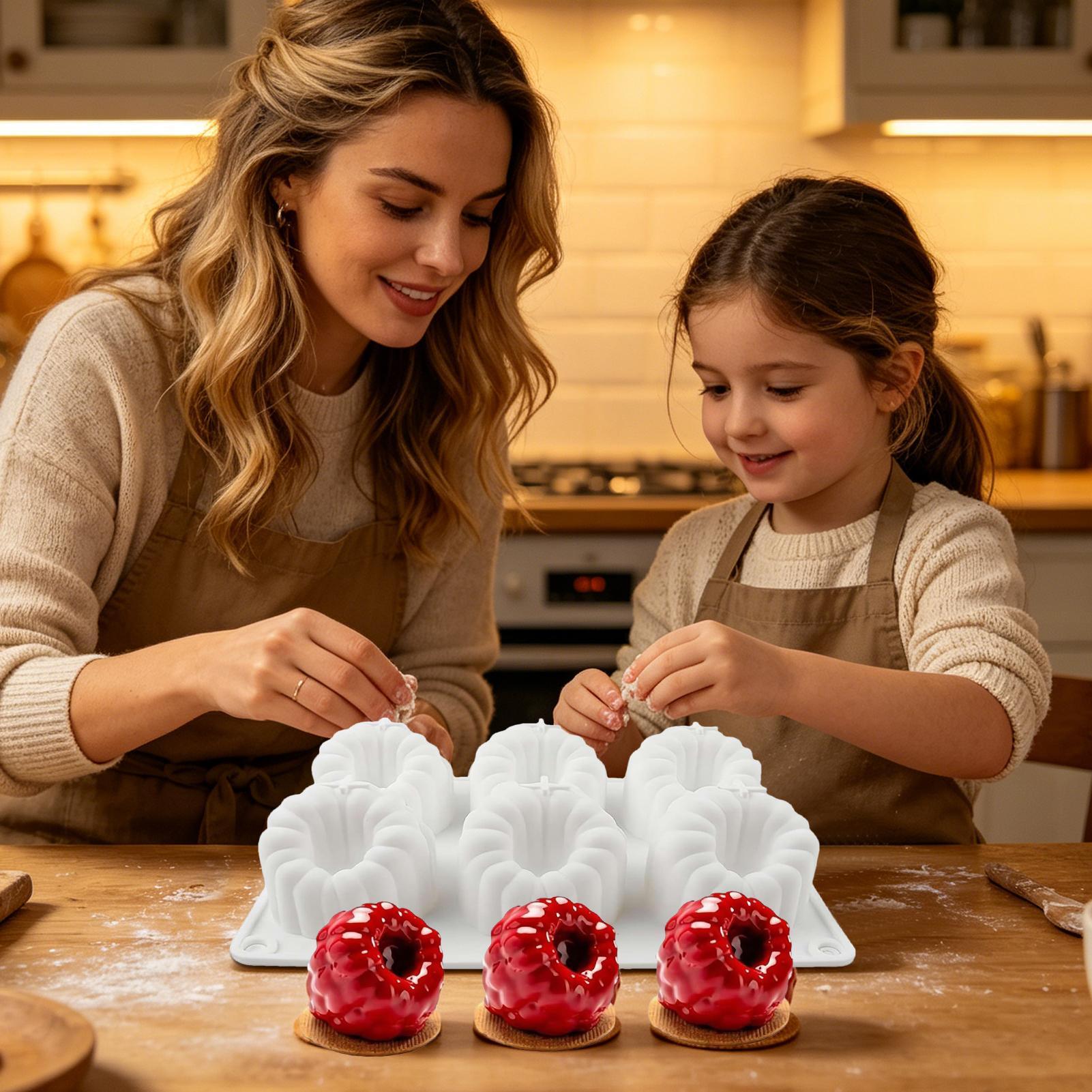 Raspberry Silicone Mold 3D Ras - огляд і ціна Kitchen Bakery
