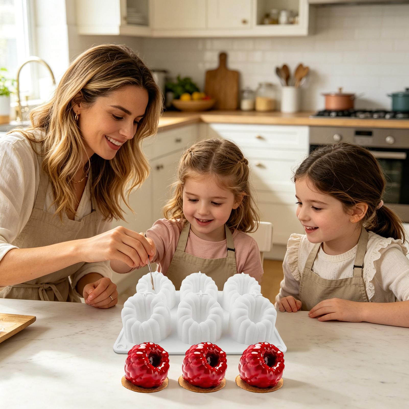 Raspberry Silicone Mold 3D Ras - огляд і ціна Kitchen Bakery