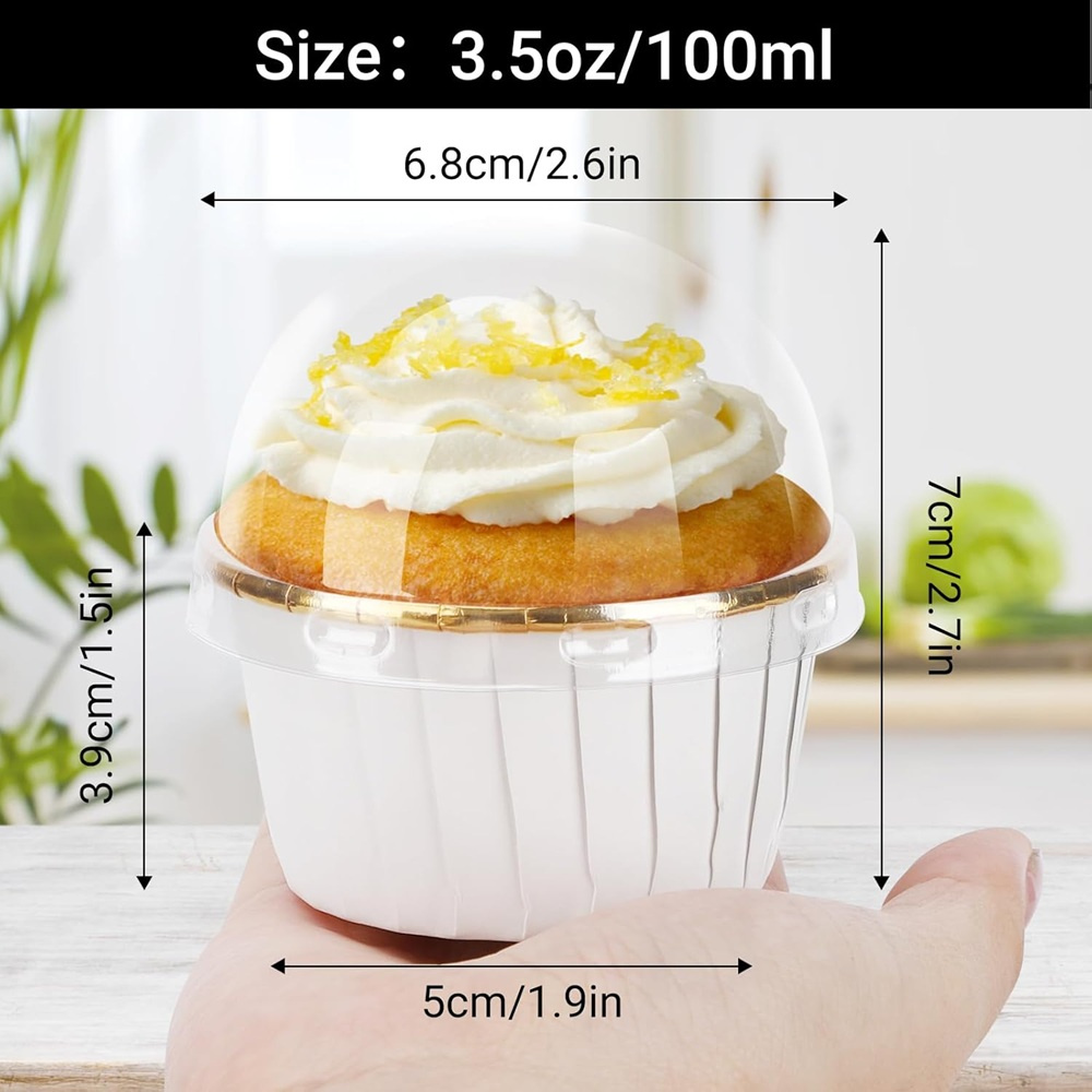 50 pcs Muffins Cup Paper Cupca - огляд і ціна Kitchen Tools In Baking