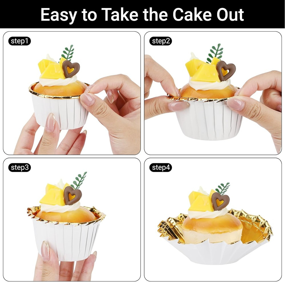 50 pcs Muffins Cup Paper Cupca - огляд і ціна Kitchen Tools In Baking