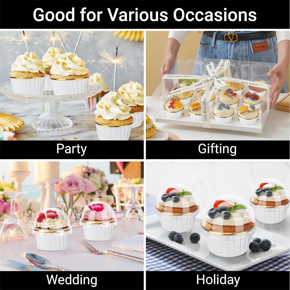 50 pcs Muffins Cup Paper Cupca - огляд і ціна Kitchen Tools In Baking