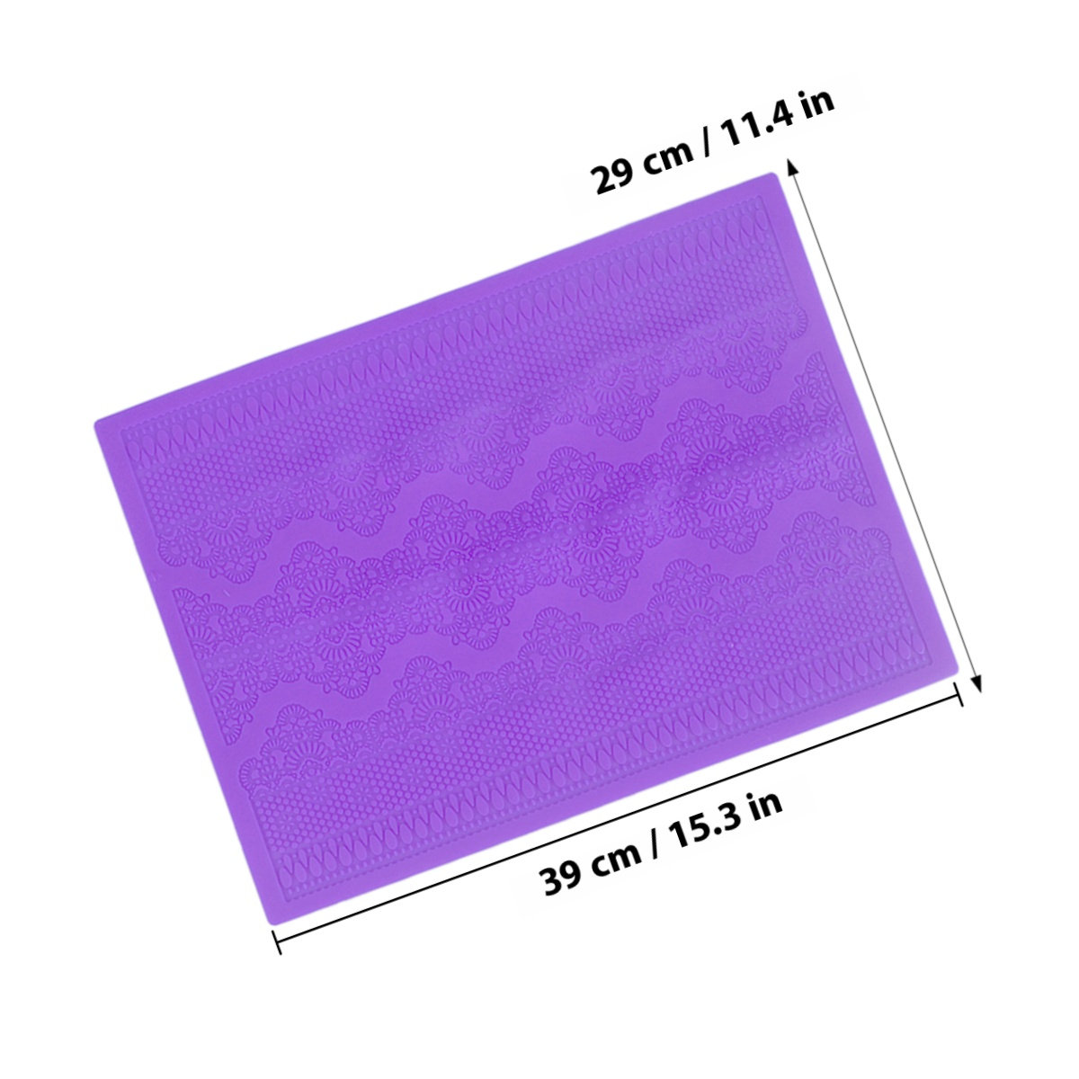 1pcs Silicone Mat Purple Food- - огляд і ціна Kitchen Tools In Baking