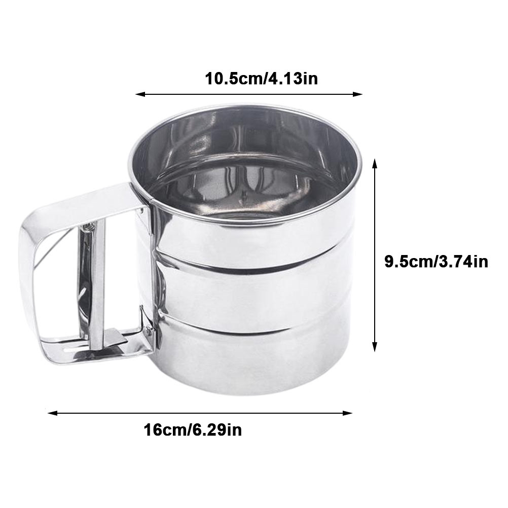 1Pcs Stainless Steel Handheld  - огляд і ціна Baking Powder Kitchen