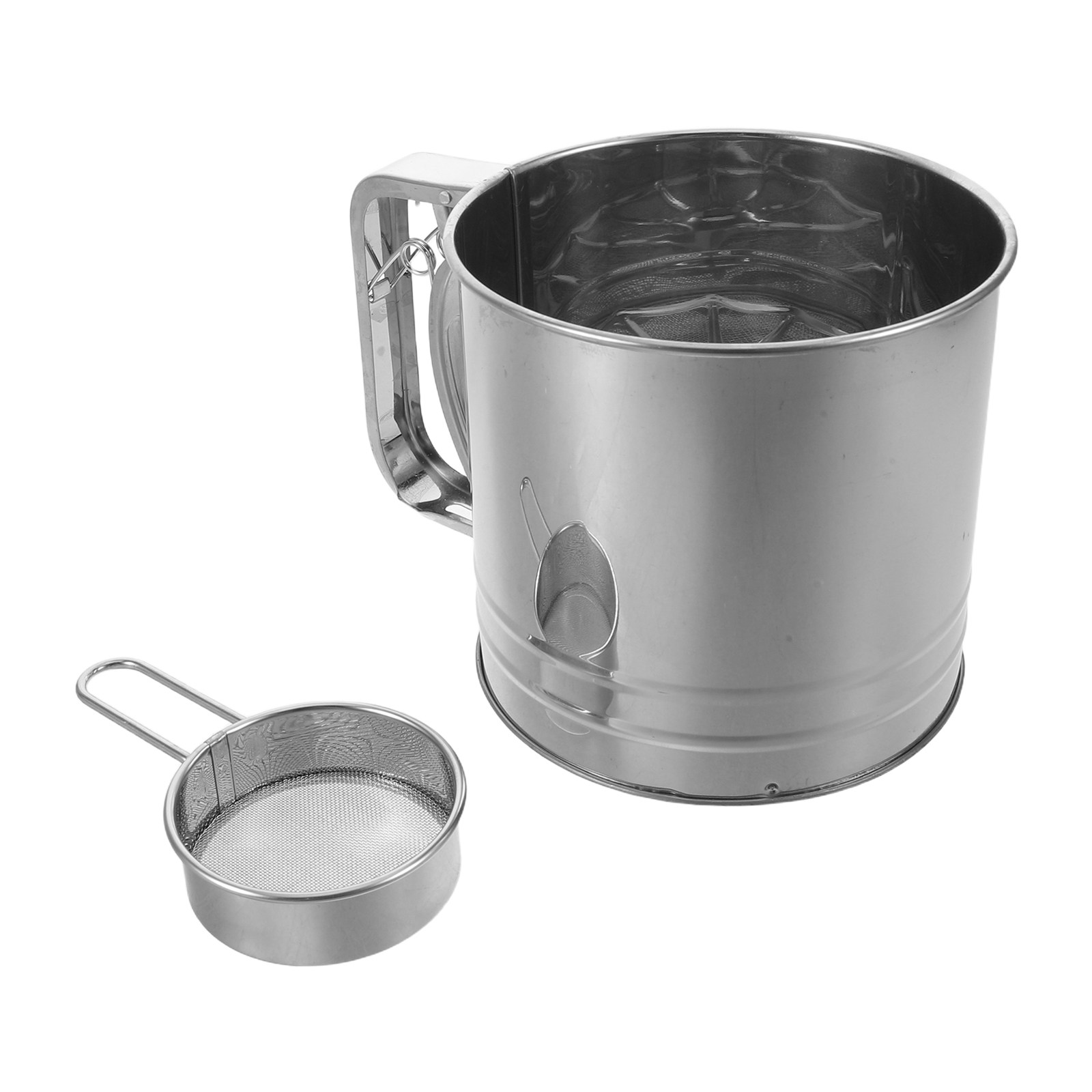 2Pcs Stainless Steel Flour Sif - огляд і ціна Baking Powder Kitchen