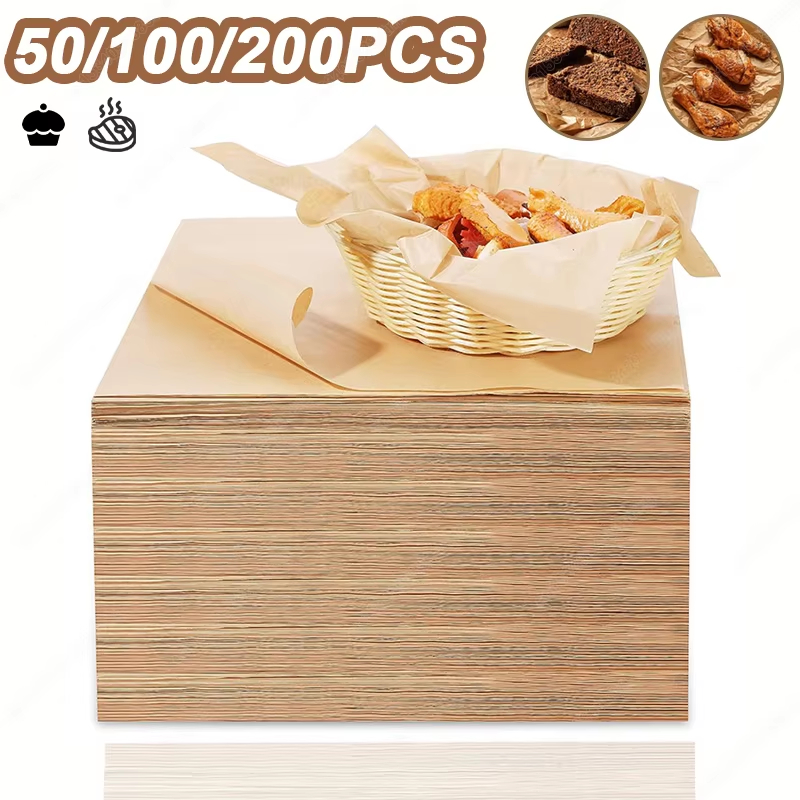 50/100/200PCS Baking Paper Par - огляд і ціна Kitchen Bakery