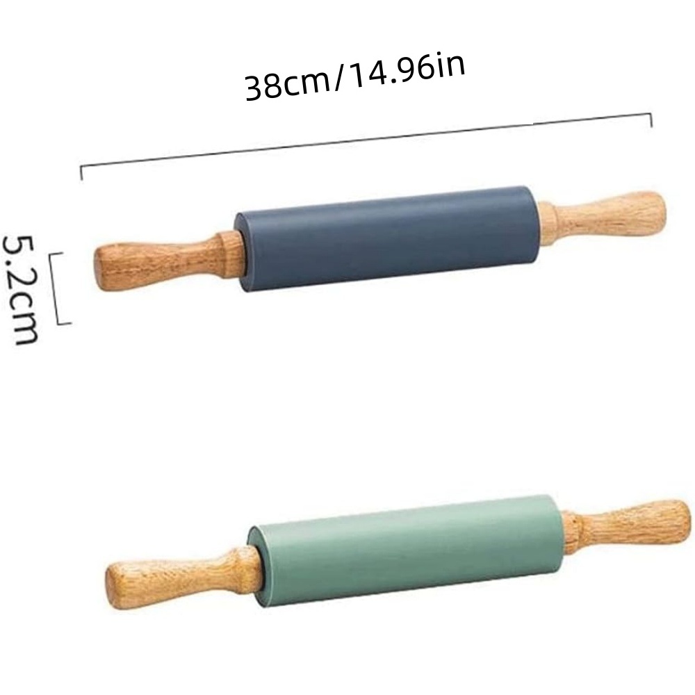 Non-Stick Silicone Rolling Pin - огляд і ціна Kitchen Roller Baking