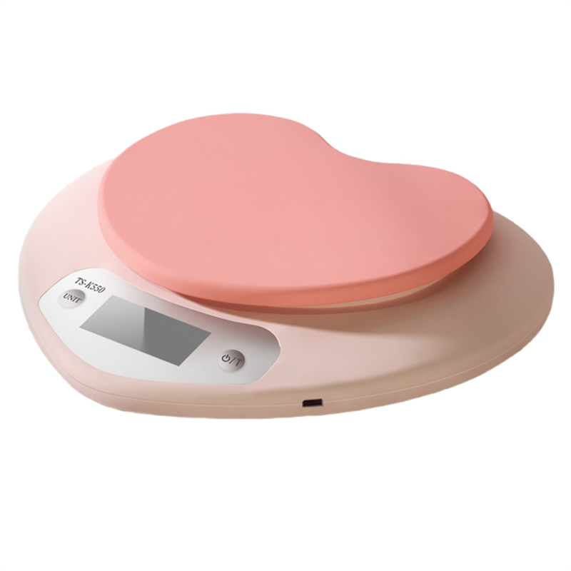 ABBZ-Portable Pink Heart-Shape - огляд і ціна Kitchen Scale Precise