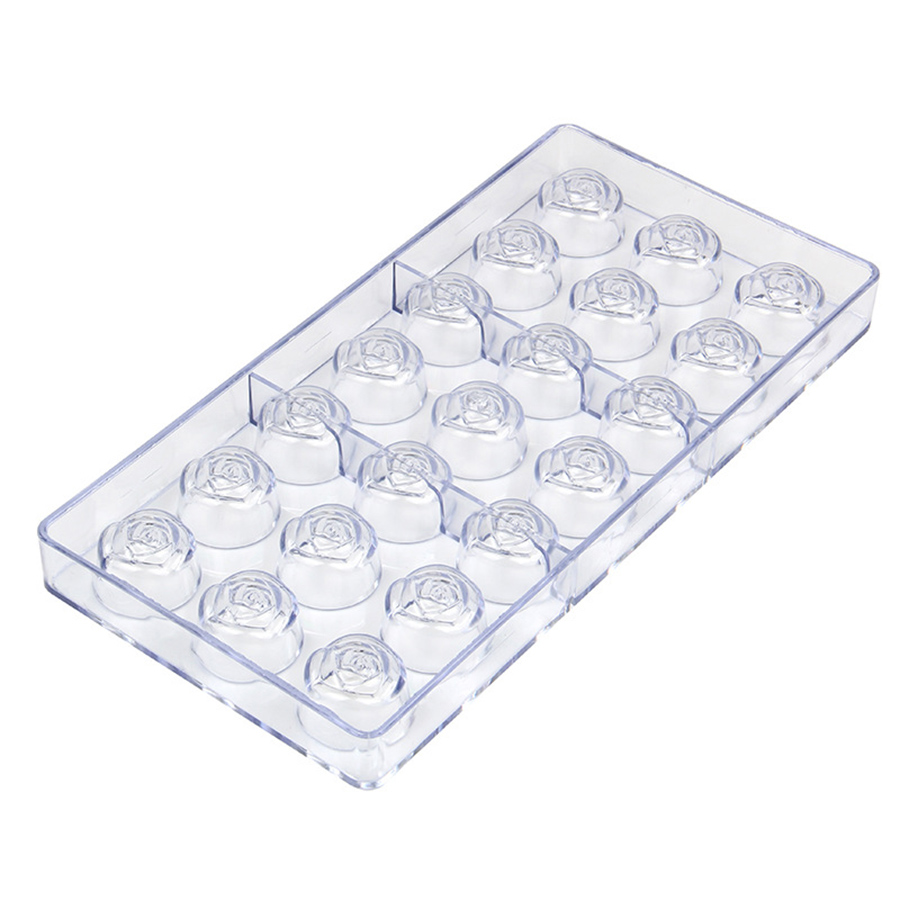 21-Hole Rose Style Transparent - огляд і ціна Kitchen Tools In Baking