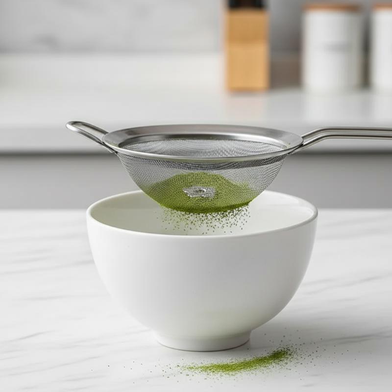 Stainless Steel Matcha Sifter  - огляд і ціна Baking Powder Kitchen