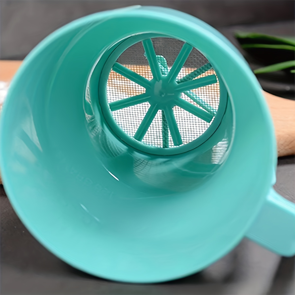 1pc-Plastic Hand-held Powder S - огляд і ціна Baking Powder Kitchen