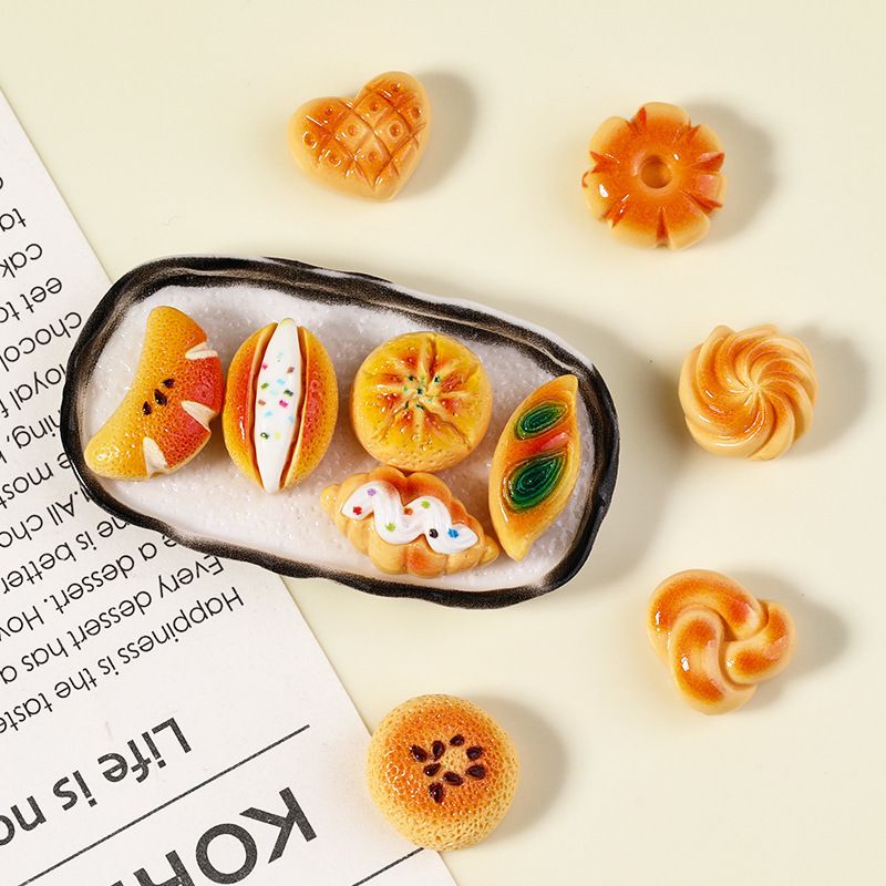 10pcs Mini Simulation Bread Ba - огляд і ціна Mini Kitchen Baking