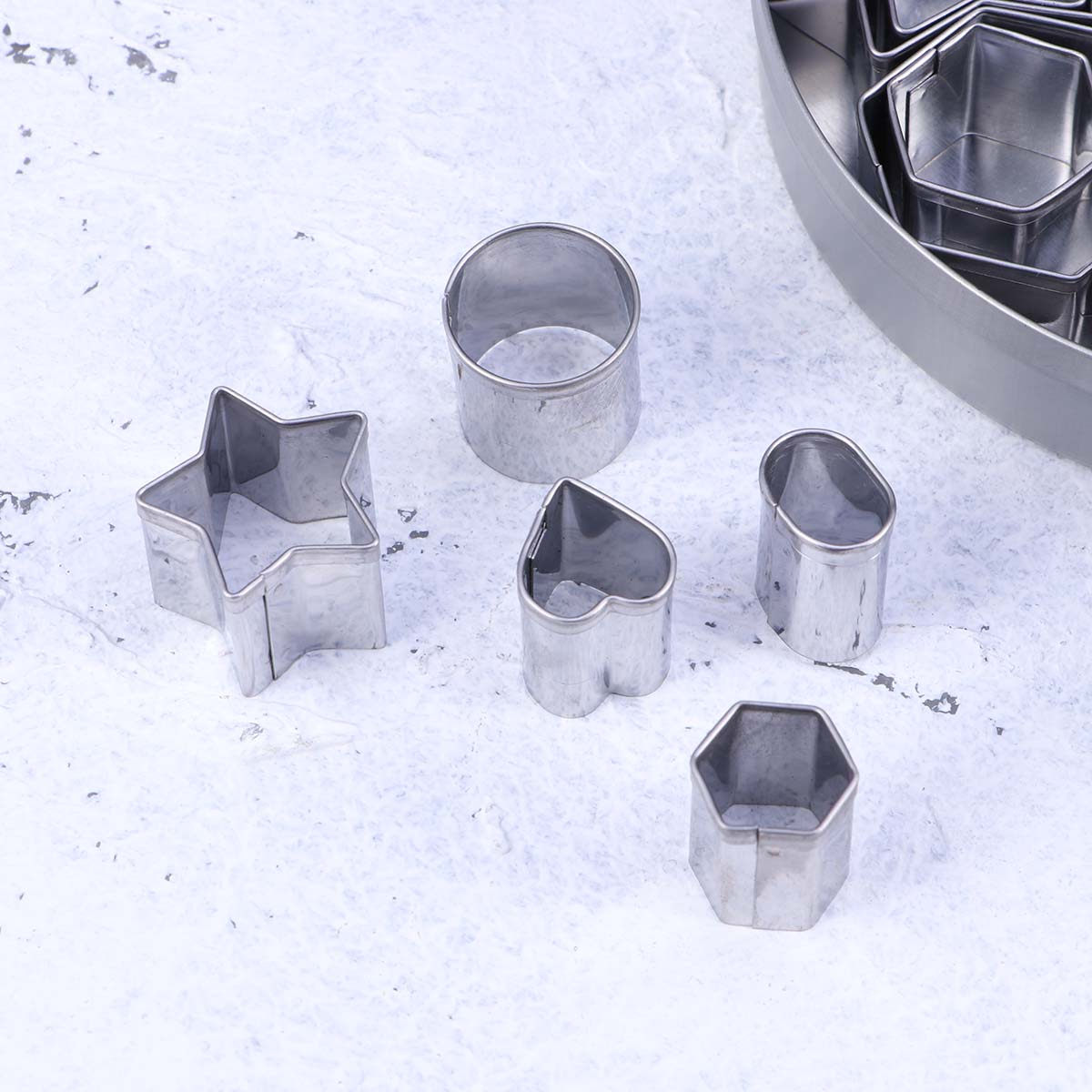 Stainless Steel Cookie Cutters - огляд і ціна Kitchen Bakery