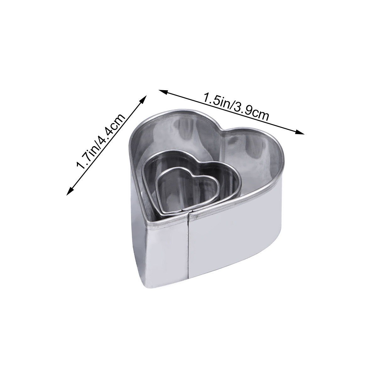 Stainless Steel Cookie Cutters - огляд і ціна Kitchen Bakery