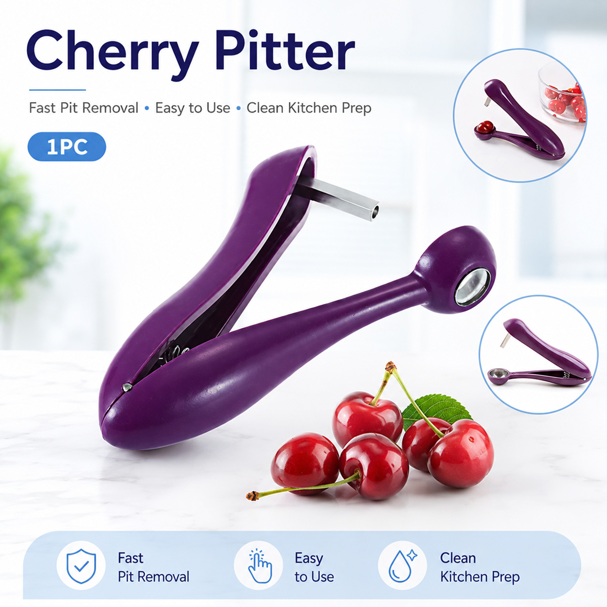 Cherry Kernel Remover Handheld - огляд і ціна Kitchen Tools In Baking