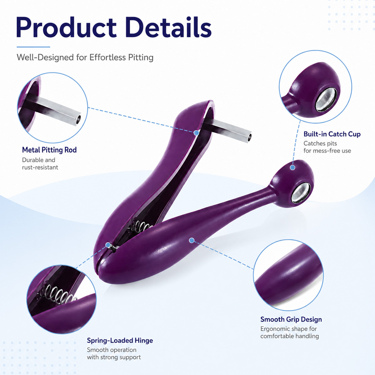 Cherry Kernel Remover Handheld - огляд і ціна Kitchen Tools In Baking