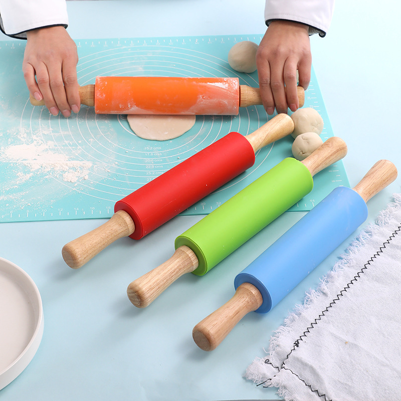 Non-Stick Silicone Rolling Pin - огляд і ціна Kitchen Roller Baking