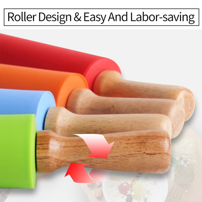 Non-Stick Silicone Rolling Pin - огляд і ціна Kitchen Roller Baking