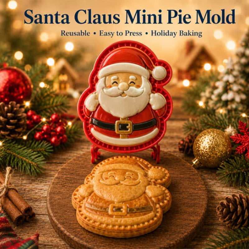 Christmas Themed Mini Pie Mold - огляд і ціна Mini Kitchen Baking