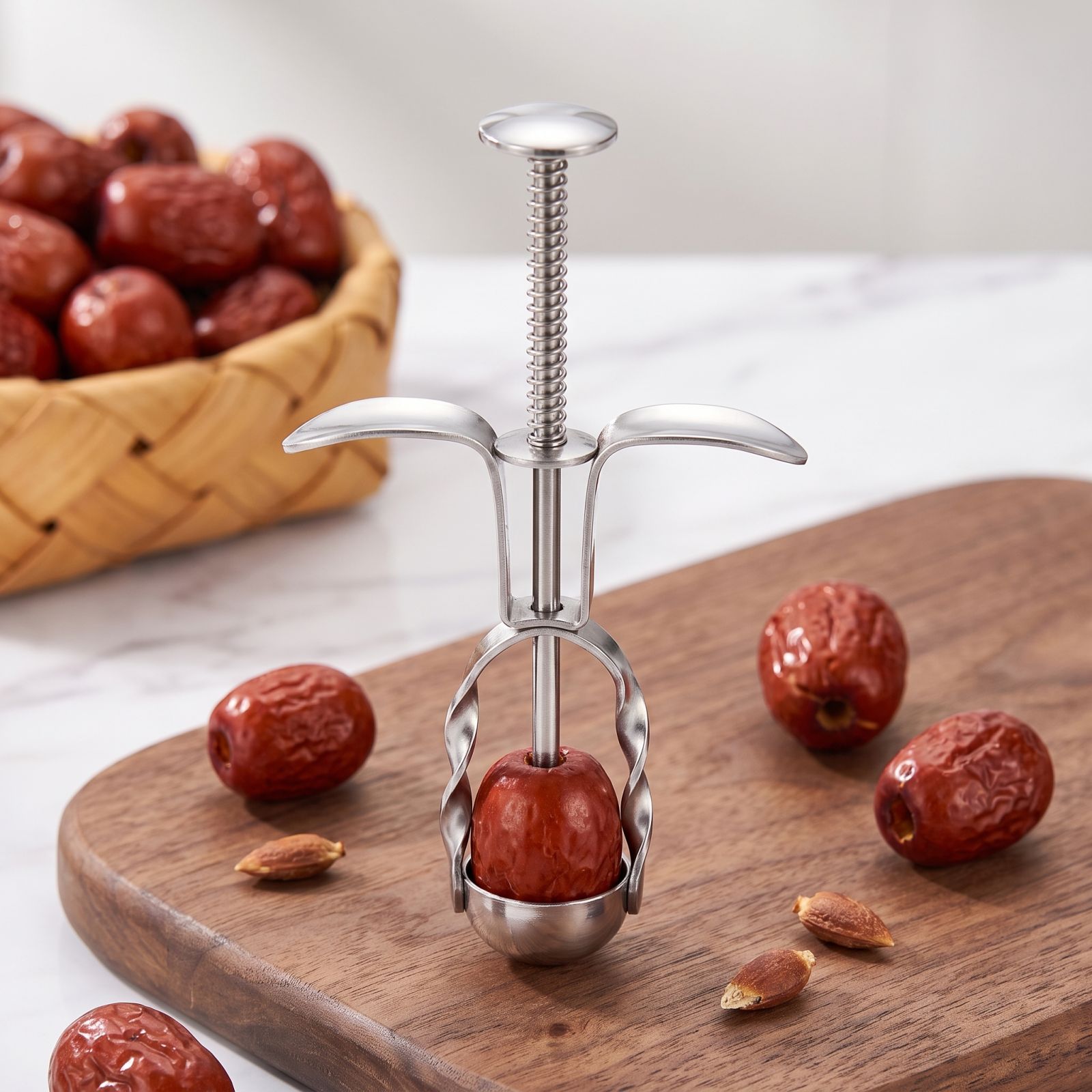 Stainless Steel Red Date Pitte - огляд і ціна Kitchen Tools In Baking
