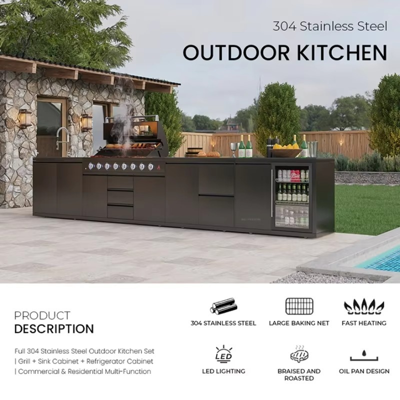 Outdoor Kitchen BBQ Station 30 - огляд і ціна Kitchen Baking Station