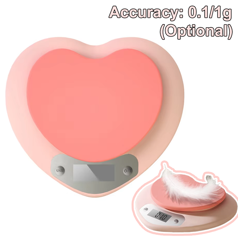 Digital Kitchen Scale Pink Hea - огляд і ціна Kitchen Scale Precise
