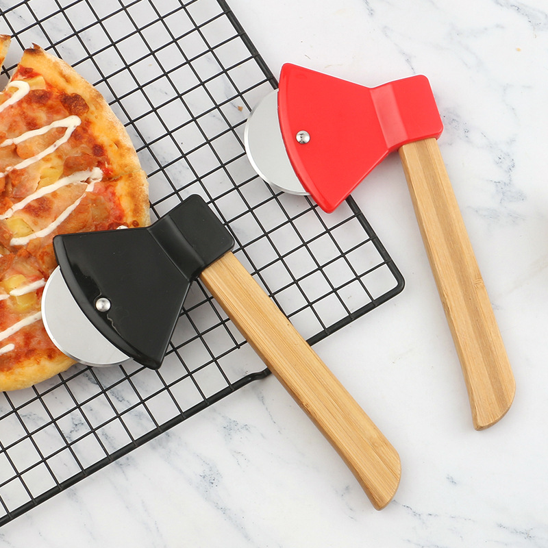 Wooden Handle Axe Shape Pizza  - огляд і ціна Kitchen Roller Baking